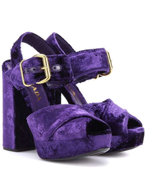 prada velet platform|farfetch Prada shoes.